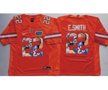 Florida Gators #22 Emmitt Smith Orange Player Fashion Stitched NCAA Jerse