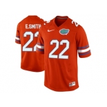 Florida Gators E.Smith #22 College Football Jersey - Orange