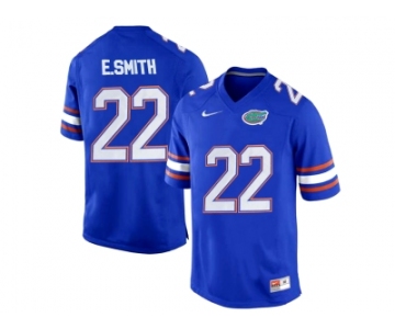 Florida Gators E.Smith #22 College Football Jersey - Royal Blue