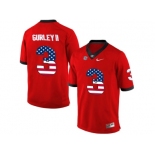 2016 US Flag Fashion-Men's Georgia Bulldogs Todd Gurley II #3 College Football Limited Jerseys - Red