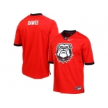 Georgia Bulldogs Nike Team Pride Fashion Football Jersey – Red