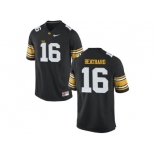 Men's Iowa Hawkeyes C.J Beathard #16 College Football Limited Jersey - Black