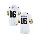 Men's Iowa Hawkeyes C.J Beathard #16 College Football Limited Jersey - White