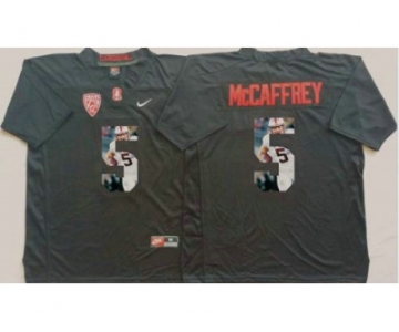 Louisville Cardinals #5 Christian McCaffrey Black Player Fashion Stitched NCAA Jersey