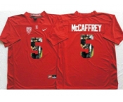 Louisville Cardinals #5 Christian McCaffrey Red Player Fashion Stitched NCAA Jersey