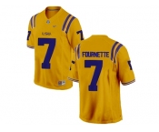 2016 Men's LSU Tigers Leonard Fournette #7 College Football Limited Jersey - Gold