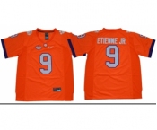 Tigers #9 Travis Etienne Jr. Orange Limited Stitched NCAA Jersey