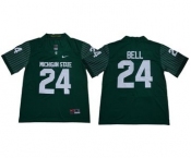 Michigan State Spartans 24 Le'Veon Bell Green Nike College Football Jersey