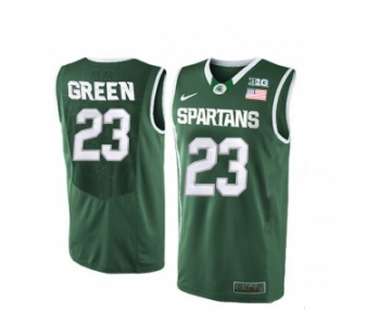 Michigan State Spartans Draymond Green #23 College Basketball Authentic Jersey - Green