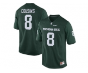 Michigan State Spartans Kirk Cousins #8 College Alumni Football Limited Jersey - Green