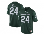 Michigan State Spartans Le'Veon Bell #24 College Alumni Football Limited Jersey - Green