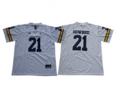 Michigan Wolverines #21 Desmond Howard White College Football Jersey