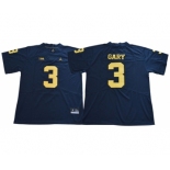 Wolverines #3 Rashan Gary Navy Blue Jordan Brand Limited Stitched NCAA Jersey