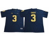 Wolverines #3 Rashan Gary Navy Blue Jordan Brand Limited Stitched NCAA Jersey