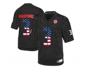 2016 US Flag Fashion Men's Nebraska Cornhuskers Taylor Martinez #3 College Football Jersey - Black