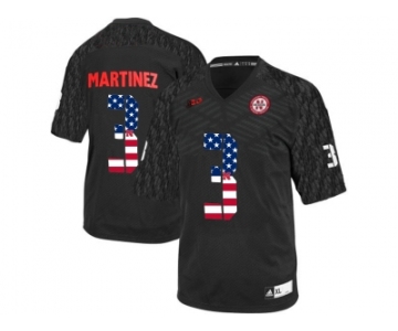 2016 US Flag Fashion Men's Nebraska Cornhuskers Taylor Martinez #3 College Football Jersey - Black