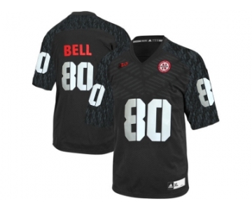 Men's Nebraska Cornhuskers Kenny Bell #80 College Football Jersey - Black