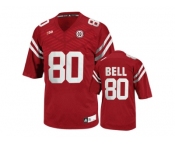 Men's Nebraska Cornhuskers Kenny Bell #80 College Football Jersey - Red