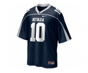 Nevada Wolf Pack Colin Kaepernick #10 WAC Patch College Football Jerseys - Blue