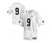 2015 Under Armour Mens' Norte Dame Fighting Irish #9 College Football Jersey - White