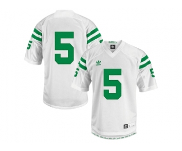 Addidas Men's Norte Dame Fighting Irish #5 Everett Golson Under The Lights College Football Jersey - White