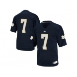 Adidas Men's Notre Dame Fighting Irish Stephon Tuitt #7 Techfit College Football Jersey - Navy Blue