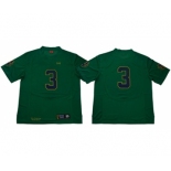 Fighting Irish #3 Joe Montana Green Limited Stitched NCAA Jersey