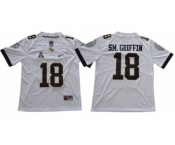 Knights #18 Shaquem Griffin White Limited Stitched NCAA Jersey