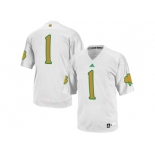 Notre Dame Fighting Irish 2013 Shamrock Series Louis Nix III #1 College Football Jersey - White