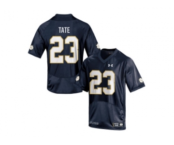 Under Armour Men's Notre Dame Fighting Irish Golden Tate #23 College Football Jersey - Navy Blue