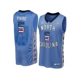 2016 US Flag Fashion 2016 Men's North Carolina Tar Heels Marcus Paige #5 College Basketball Jersey - Blue