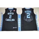 North Carolina #2 Joel Berry II Black Basketball Stitched NCAA Jersey