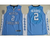 North Carolina #2 Joel Berry II Blue Basketball Stitched NCAA Jersey