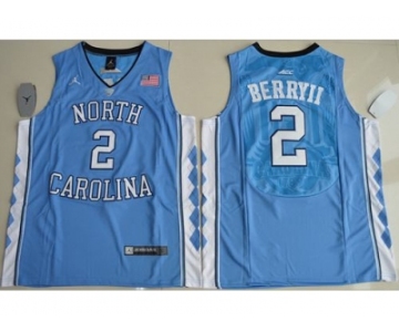 North Carolina #2 Joel Berry II Blue Basketball Stitched NCAA Jersey