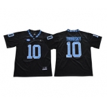 North Carolina Tar Heels #10 Mitch Trubisky Black College Football Jersey