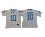 North Carolina Tar Heels #10 Mitch Trubisky White College Football Jersey