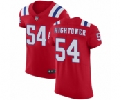 Men's Nike New England Patriots #54 Dont'a Hightower Red Alternate Vapor Untouchable Elite Player NFL Jersey