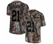 Men's Nike New England Patriots #21 Duron Harmon Camo Rush Realtree Limited NFL Jersey