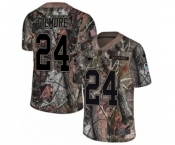 Men's Nike New England Patriots #24 Stephon Gilmore Camo Rush Realtree Limited NFL Jersey