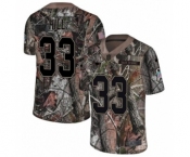 Men's Nike New England Patriots #33 Jeremy Hill Camo Rush Realtree Limited NFL Jersey