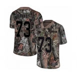 Men's Nike New England Patriots #73 John Hannah Camo Rush Realtree Limited NFL Jersey