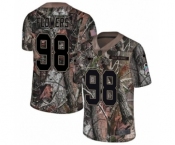 Men's Nike New England Patriots #98 Trey Flowers Camo Rush Realtree Limited NFL Jersey