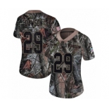 Women's Nike New England Patriots #29 Duke Dawson Camo Rush Realtree Limited NFL Jersey