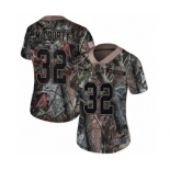 Women's Nike New England Patriots #32 Devin McCourty Camo Rush Realtree Limited NFL Jersey