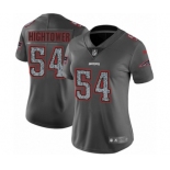 Women's Nike New England Patriots #54 Dont'a Hightower Gray Static Vapor Untouchable Limited NFL Jersey