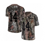 Youth Nike New England Patriots #14 Steve Grogan Camo Untouchable Limited NFL Jersey