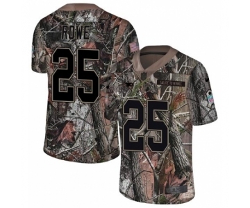 Youth Nike New England Patriots #25 Eric Rowe Camo Untouchable Limited NFL Jersey