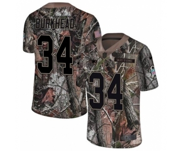 Youth Nike New England Patriots #34 Rex Burkhead Camo Untouchable Limited NFL Jersey