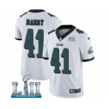 Men's Nike Philadelphia Eagles #41 Ronald Darby White Vapor Untouchable Limited Player Super Bowl LII NFL Jersey