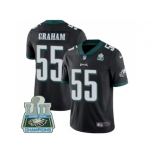 Nike Philadelphia Eagles #55 Brandon Graham Black Alternate Super Bowl LII Champions Men Stitched NFL Vapor Untouchable Limited Jersey